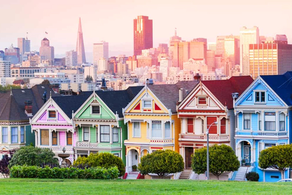 Painted Ladies in San Francisco