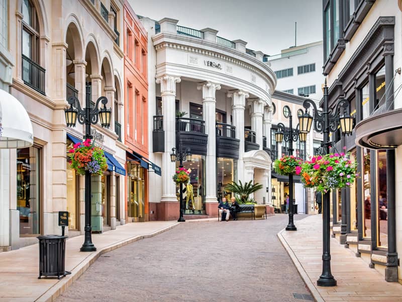 Rodeo Drive Los Angeles Beverly Hills