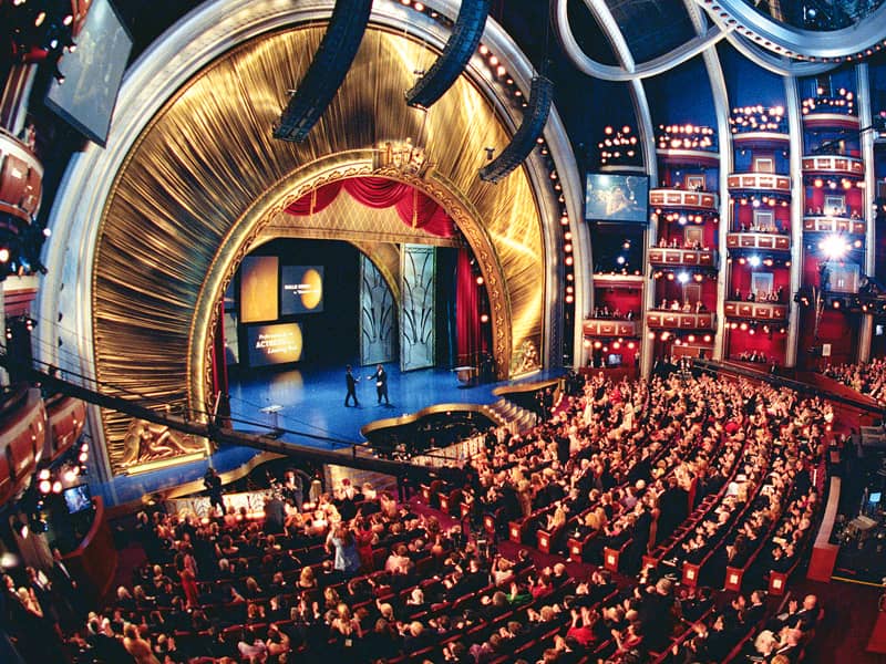 The Dolby Theatre in Los Angeles