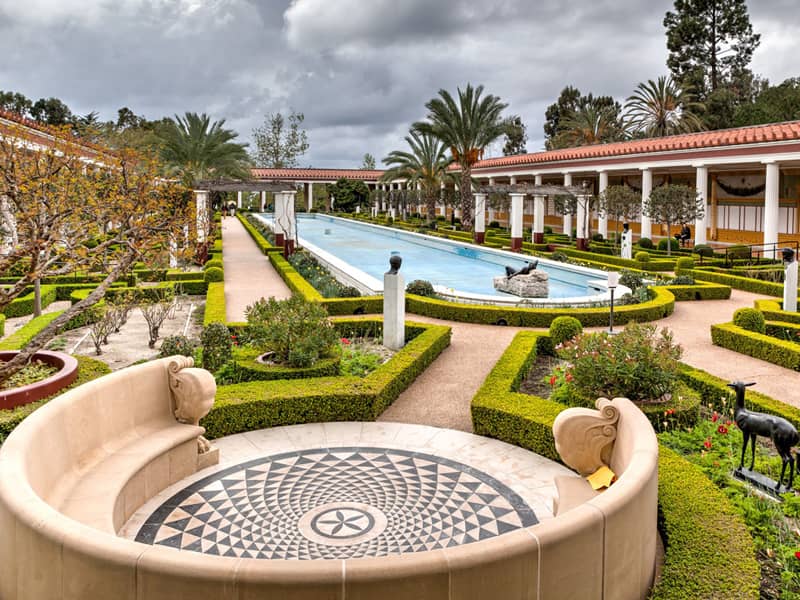 The Getty Villa in Los Angeles